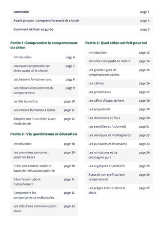 Sommaire
